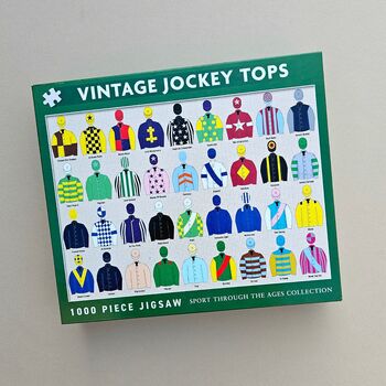 Vintage Jockey Tops 1000 Piece Jigsaw, 5 of 5