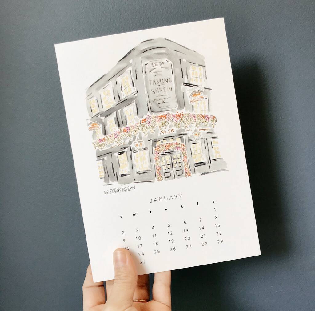 2022 London Pub Calendar, 1 of 7