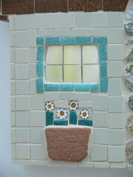 Stone Chimney Cottage Mosaic Wall Art, 3 of 4