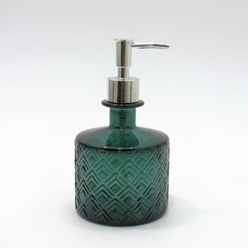 Recycled Glass Soap Dispenser | 350ml | Six Colours, 7 of 7