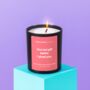 'One Last Gift Before I Ghost You' Halloween Candle, thumbnail 3 of 5