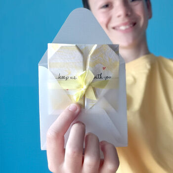 Personalised Origami 'Keep Us With You' Keepsake, 5 of 5