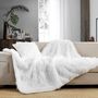 150 X 200cm Luxury Plush Faux Fur Fluffy Throw Blanket, thumbnail 3 of 10