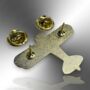 Free Your Soul Glider Plane Flying Aircraft Aviation Hard Enamel Pin, Gifts For Men, thumbnail 6 of 8