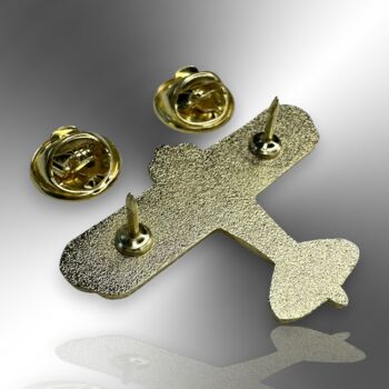 Free Your Soul Glider Plane Flying Aircraft Aviation Hard Enamel Pin, Gifts For Men, 6 of 8