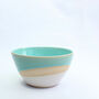 Handmade Shoreline Ceramic Bowl, thumbnail 3 of 5