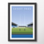Sandy Park North Terrace Exeter Chiefs Rugby Poster, thumbnail 8 of 8