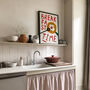 Breakfast Time Hand Painted Kitchen Print, thumbnail 5 of 6