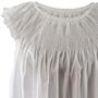 Ladies Ruched Round Neck Nightdress 'Violet', thumbnail 8 of 9
