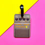 Personalised Guitar Pedal Travel Tag, thumbnail 2 of 7