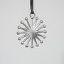 Star Pewter Christmas Decoration, thumbnail 2 of 2