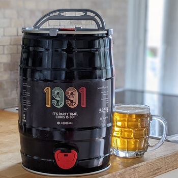 Personalised Milestone Craft Beer Keg, 2 of 6