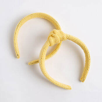 Hairband Duo Easy Knitting Kit, 7 of 10