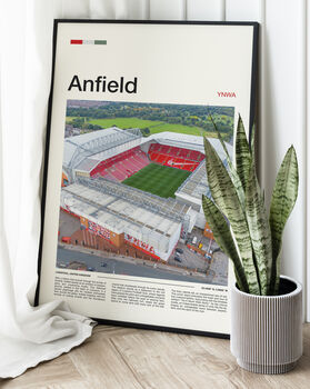 Anfield Stadium Liverpool Fc Print, 10 of 12