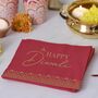 Red Happy Diwali Paper Napkins X 16, thumbnail 1 of 3