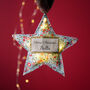 Personalised Liberty Print Christmas Tree Decoration, thumbnail 8 of 12