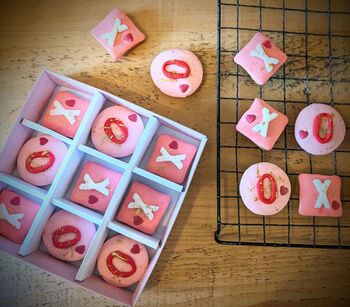 0's And X's Valentines Day Biscuit Box, 2 of 5