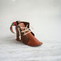 Brown And Red Mini Shoes Christmas Ornament, thumbnail 4 of 4