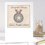 Personalised Silver Medal Congratulations Card, thumbnail 1 of 10