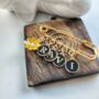 Best Bhai Charm Personalised Initial Rakhi, thumbnail 4 of 5