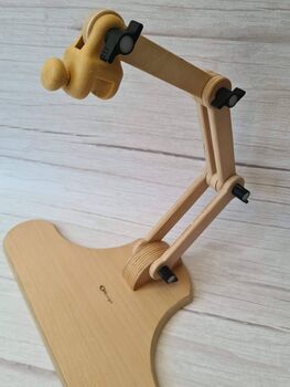 Nurge Adjustable Wooden Seat Embroidery Stand, 10 of 12