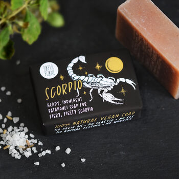 Scorpio Natural Vegan Zodiac Soap Bar, 5 of 12