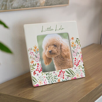 Personalised Floral Frame For Family Memories, 3 of 4