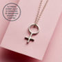 Silver Venus Necklace, thumbnail 1 of 12