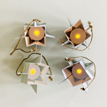 Fold Your Own Origami Lanterns, 3 of 11