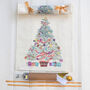 Christmas Tree Linen Napkin Crackers, thumbnail 5 of 10