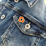 Red Personalised Poppy Pin Badge, Brooch, thumbnail 2 of 8