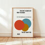 Rolling Stones Abstract Music Art Print, thumbnail 3 of 3
