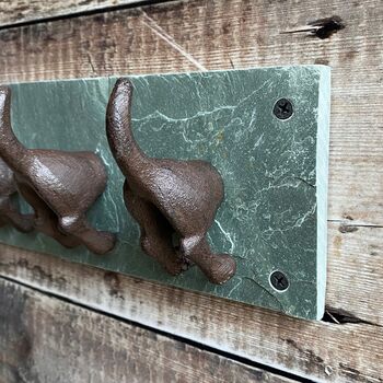 Pair Of Happy Tails Dog Tail Wall Hooks, 7 of 9