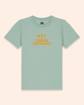 Mac And Cheese Enthusiast | Kids T Shirt, 2 of 6