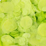 Lime Green Wedding Confetti | Biodegradable Confetti, thumbnail 1 of 6