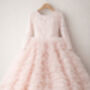 Mabel In Pink Party Girl Or Flower Girl Dress, thumbnail 4 of 5