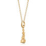 18ct Gold Meerkat Charm Necklace, thumbnail 2 of 6
