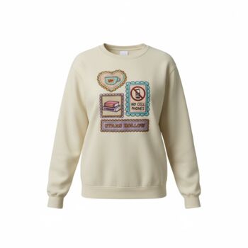 Gilmore Patch Icons Embroidered Sweatshirt, 4 of 6