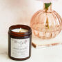Personalised Floral Apothecary Candle, thumbnail 2 of 3