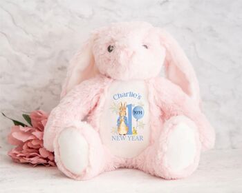 Personalised Blue First New Years Teddy, 8 of 12