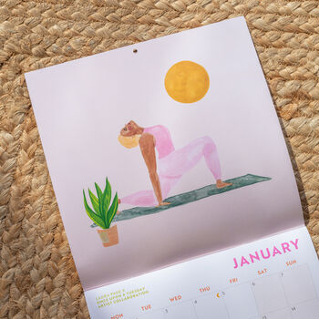 2024 Laura Page Calendar | Yoga Flow | Artist Collab, 5 of 12