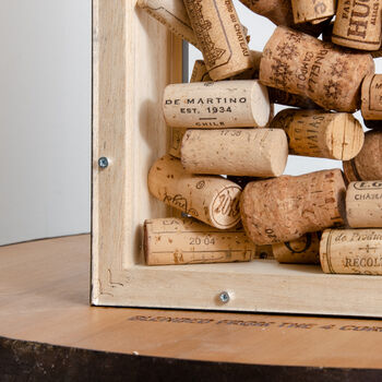 Vertical Transparent Cork Collector Frame, 8 of 10
