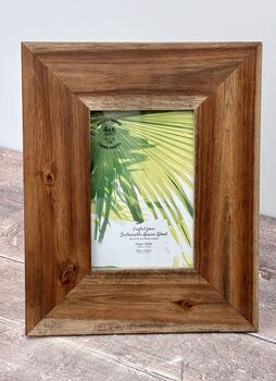 Acacia Wood Photo Frame, 2 of 3
