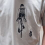 One Cyclist And His Dog T Shirt, thumbnail 2 of 6