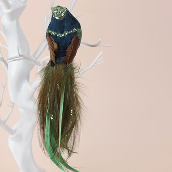 G Decor Clip On Bird Christmas Tree Decoration, 7 of 7