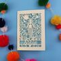 Personalised Papercut Mermaid Birthday Card, thumbnail 8 of 11