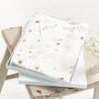 Rose Gold Metallic Printed Star Summer Scarves, thumbnail 7 of 12