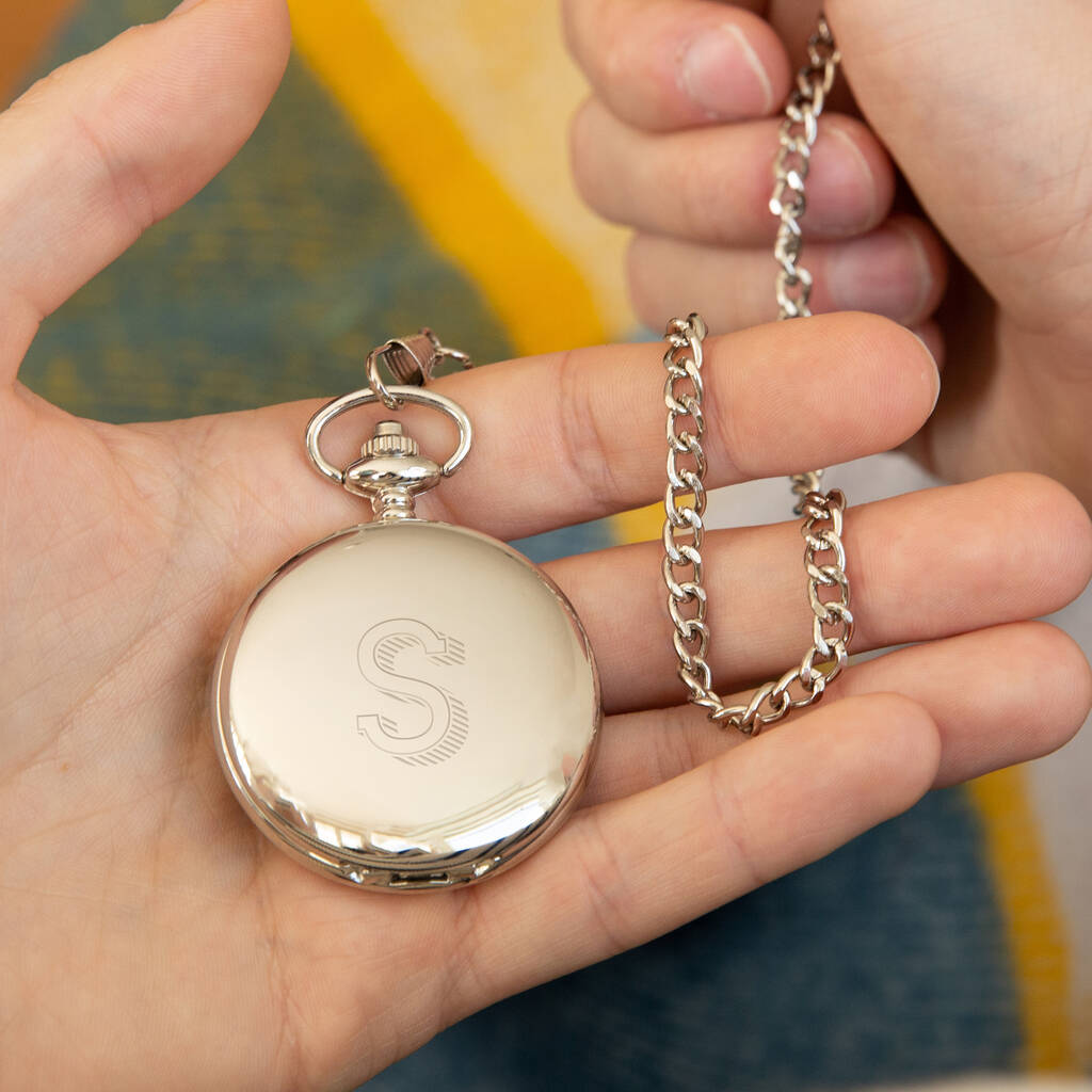 monogram pocket watch