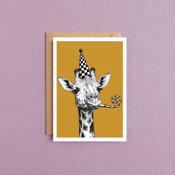 Pack Of Six Safari Animal Birthday Cards, 3 of 11