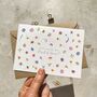 Pressed Wildflowers Will You Be My Bridesmaid Card, thumbnail 3 of 8
